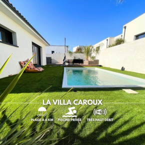 Villa contemporaine avec piscine chauffée proche des plages